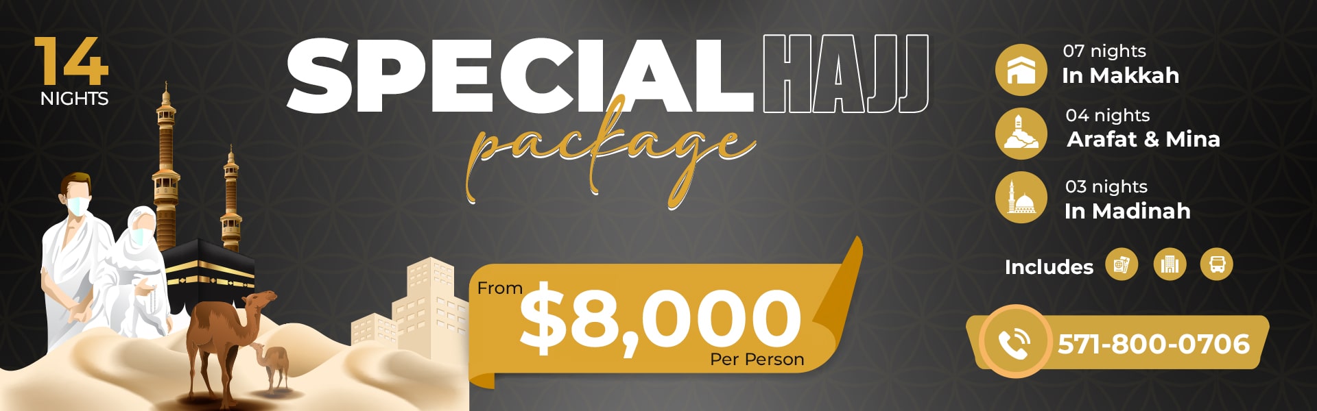 Hajj Packages from USA